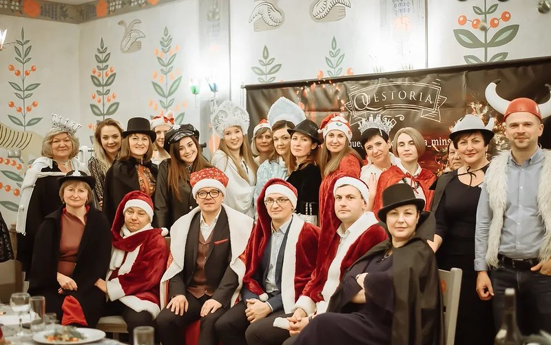 Тимбилдинг-активности на корпоративе на Новый год в Новосибирске