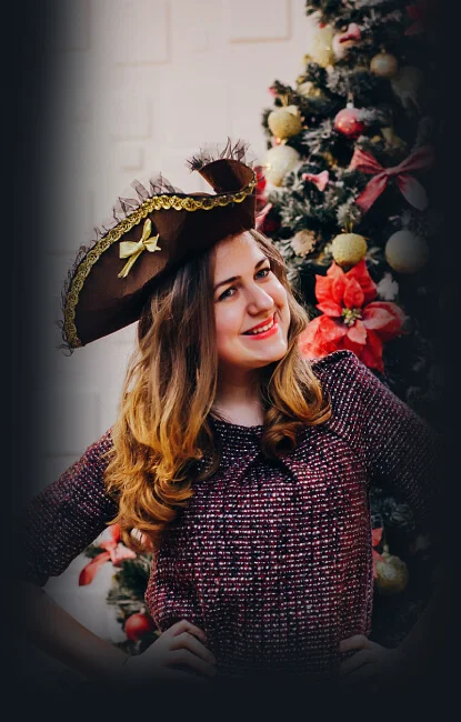 New Year's corporate party in Novosibirsk.